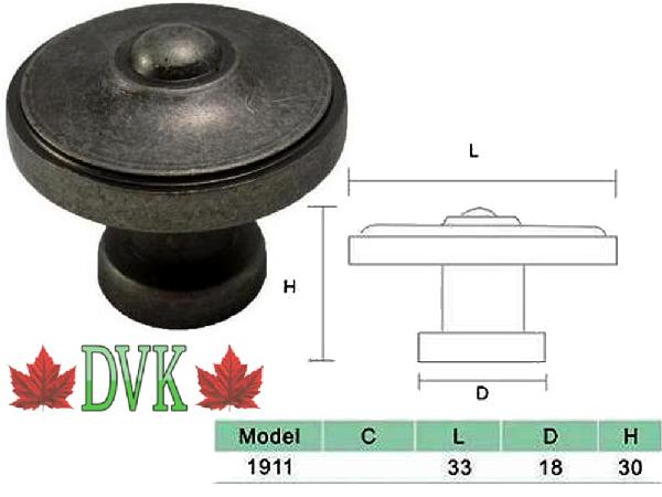 Discount Vancouver Kitchen (DVK) - 1911 - DVK Discount Price  = $2.50