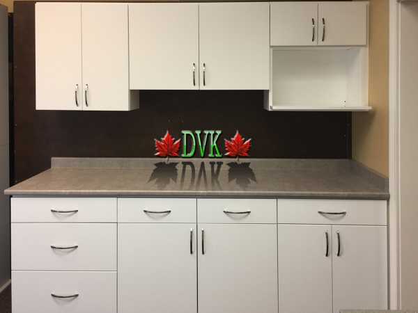 Discount Vancouver Kitchen (DVK) - 06-Flat White - DVK Discount Price for 10'X10' Kitchen = $1799.00