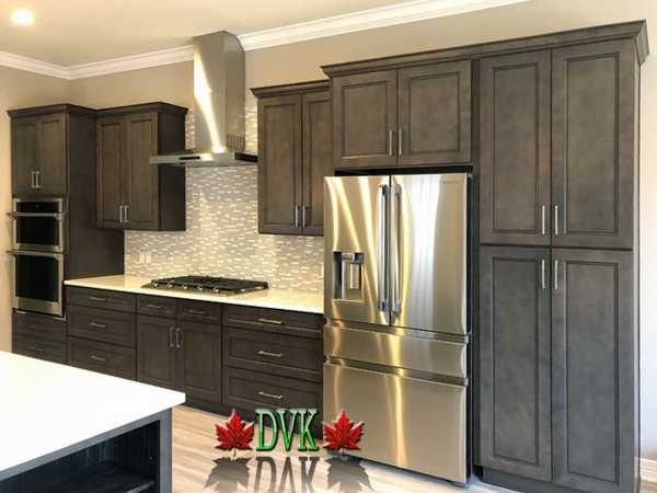 Kitchen Cabinets Vancouver 24 New Chocolate Maple Dvk Discount