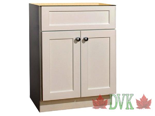Discount Vancouver Kitchen (DVK) - 24 inch DVK Shaker Standard  Partical box Vanity <br>DVK Discount Price = $99.00